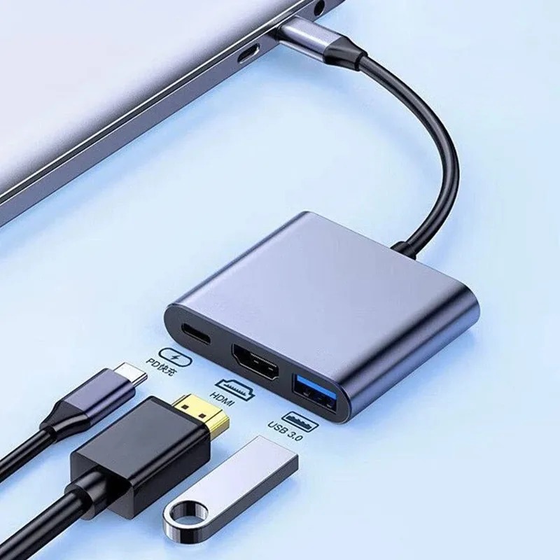 USB C-концентратор 3в1 Type C  – обзор и цена Usb Hub Type C